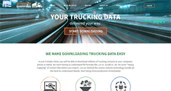 Desktop Screenshot of datadrivenshipping.com